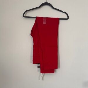Vibrant Red Pants NWT
